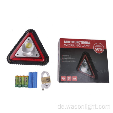 WASON Professional 30W COB+Red SMD USB wiederaufladbare Suchlicht Ultra Bright High Power LED -Hochwasserseuchlicht mit Power Bank